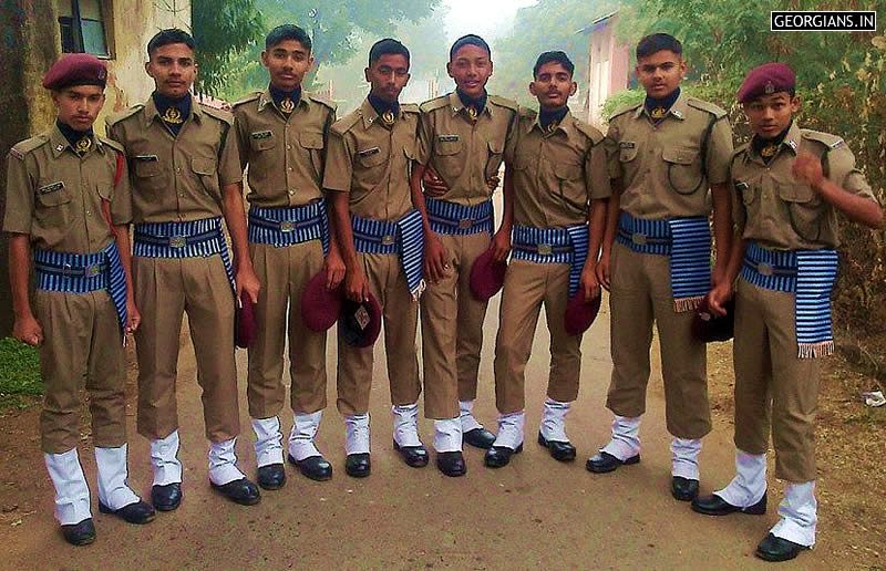 Rashtriya Military School Ajmer Guard of Honour Team Year 2015