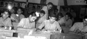 Art Teacher HV Desai Sir with Ajmer 1968 Batch