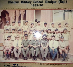 DMS Dholpur 10th A Section Group Photo year 1989-90