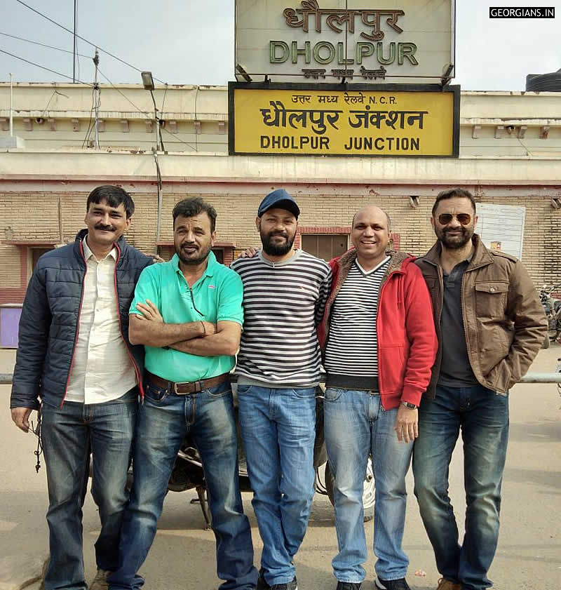 DMS Georgians at Dholpur Junction Railway Station