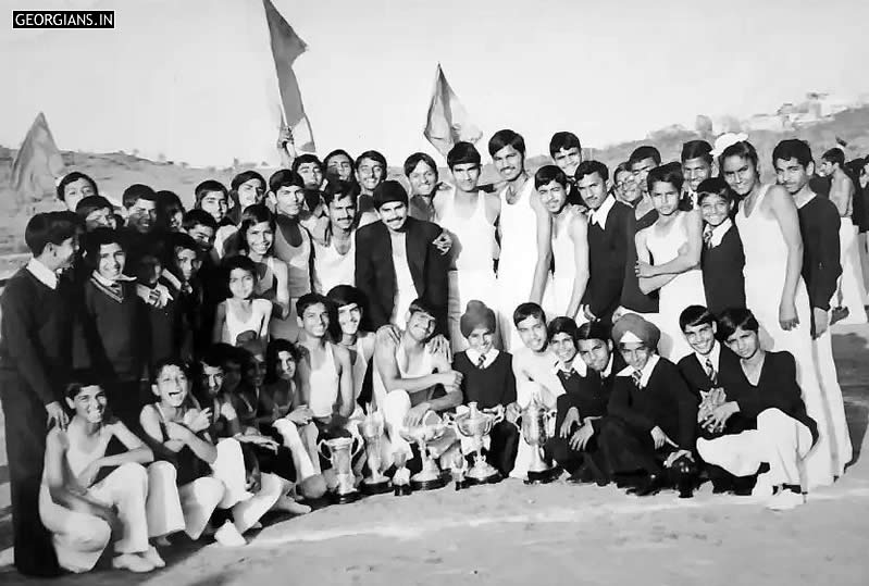 DMS Ujjain House on 1979 Annual Sports Day