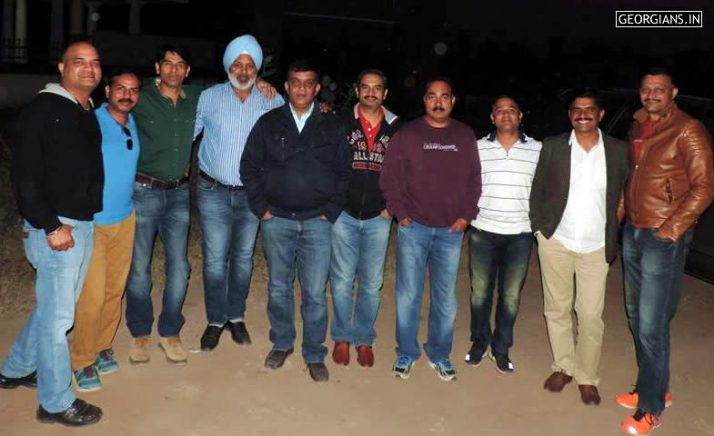 Chail Georgians Chilling at Georgians North Meet, Chandigarh