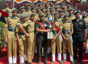 RMS Bangalore marching contingent for Republic Day Parade 2024