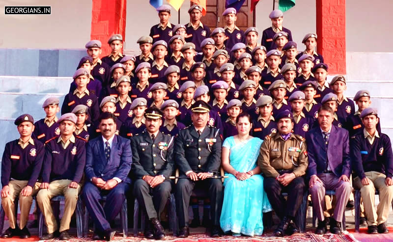 RMS Dholpur 2013-20 Batch Cadets at Vivekanand Hall
