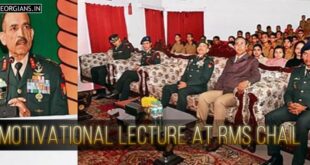 Motivational Lecture organised at Rashtriya Military School Chail