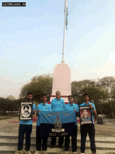 Visiting KGS Nowgong premises near Jhansi