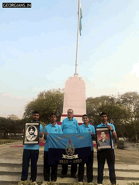 Visiting KGS Nowgong premises near Jhansi