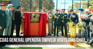 COAS General Upendra Dwivedi visits RMS Chail to commemorate its centenary