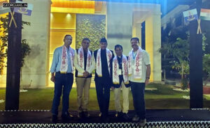 Manish Mordia & Suryaveer Sisodia at Georgians Jaipur Meet October 2025