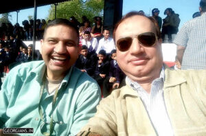 Tejpal Gulia with Bhai Ashutosh on 2016 RMS Ajmer Annual Day