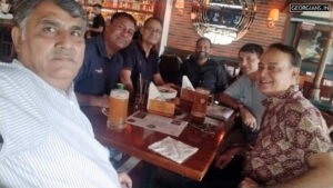 Ajmer 1979-86 batchmates celebrating Manic Monday at Berlin, South Point Mall, Gurgaon