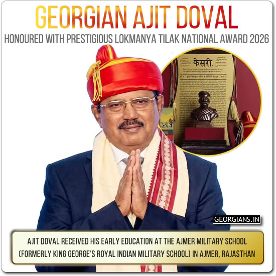 Ajit Doval said he was deeply humbled by the recognition. He said the younger generation should imbibe Lokmanya Tilak’s ideals of patriotism, sacrifice and unwavering sense of duty