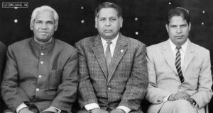 H.B Lal B.Sc. B.T. (Maths Faculty), W.F. Roberts B.A. B.T. (English Faculty) and T.S. Panwar M.Sc. (Biology Faculty)