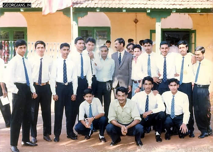 Belgaum Military School 12 Class Students year 1993